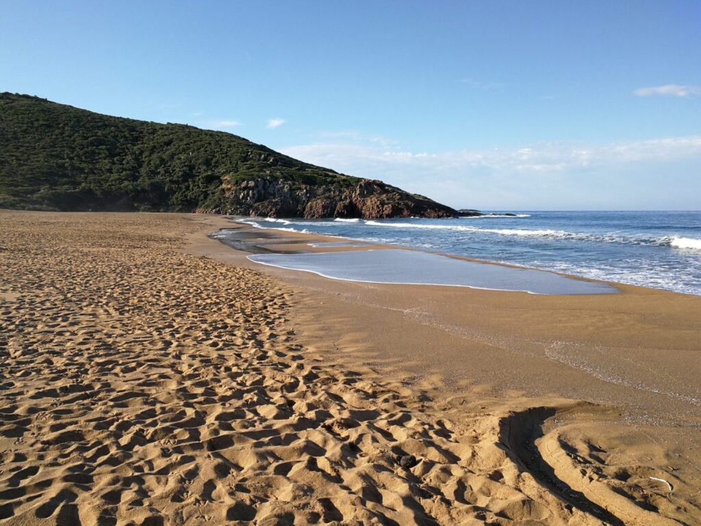 der Strand von Porto Alabe beim Ferienhaus Aquamare, Porto Alabe - meer sardinien urlaub